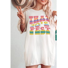 Load image into Gallery viewer, That 70's Fest T-Shirt, Retro Music Festival T-Shirt, Vintage-Inspired Vintage Hippie Design, Trendy Groovy T-Shirt