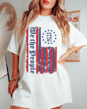 Load image into Gallery viewer, We The People Comfort Colors® Shirt, Trendy 4th Of July T-Shirt, Garment Dyed T-Shirt