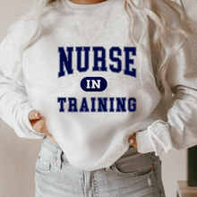 Load image into Gallery viewer, Retro Nurse Sweatshirt, Retro Nurse Shirts, Graduation Gift, Nursing School, Nurses Week Appreciation, RN, Unisex Crewneck Sweatshirt
