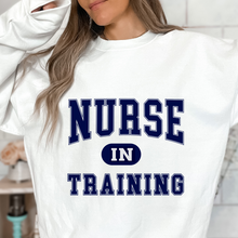 Load image into Gallery viewer, Retro Nurse Sweatshirt, Retro Nurse Shirts, Graduation Gift, Nursing School, Nurses Week Appreciation, RN, Unisex Crewneck Sweatshirt