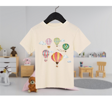 Load image into Gallery viewer, Kids Watercolor Balloons T-Shirts Toddler and Youth Sizes Hand Painted Balloons Spring Summer Tees Bella & Canvas Soft Shirts Boys or Girls