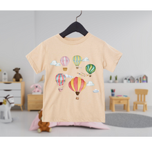 Load image into Gallery viewer, Kids Watercolor Balloons T-Shirts Toddler and Youth Sizes Hand Painted Balloons Spring Summer Tees Bella & Canvas Soft Shirts Boys or Girls