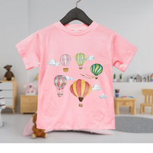 Load image into Gallery viewer, Kids Watercolor Balloons T-Shirts Toddler and Youth Sizes Hand Painted Balloons Spring Summer Tees Bella & Canvas Soft Shirts Boys or Girls
