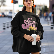 Load image into Gallery viewer, Free Spirit Unisex Heavy Blend™ Crewneck Sweatshirt Vintage, Retro Free Spirit Design Hippie Pullover Choose Front or Back Design