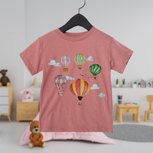 Load image into Gallery viewer, Kids Watercolor Balloons T-Shirts Toddler and Youth Sizes Hand Painted Balloons Spring Summer Tees Bella & Canvas Soft Shirts Boys or Girls