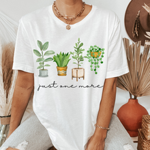 Load image into Gallery viewer, Just One More Houseplant Unisex Comfort Colors® T-shirt, Women's Funny T-Shirt, Mother's Day Gift, Gift for a Mom, Spring Plant T-Shirt