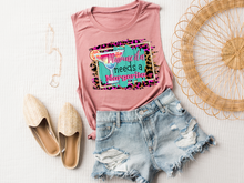 Load image into Gallery viewer, Mamacita Needs A Margarita Summer Muscle Tank Gift for Mother's Day Gift for Her Muscle Tank