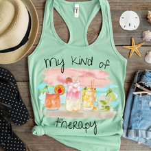 Load image into Gallery viewer, Spring or Summer Tank Top, My Kind Of Therapy Tank, Mother's Day Gift for Mom, Spring Break Tank