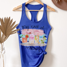 Load image into Gallery viewer, Spring or Summer Tank Top, My Kind Of Therapy Tank, Mother's Day Gift for Mom, Spring Break Tank