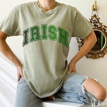 Load image into Gallery viewer, Irish Unisex Bella Canvas® T-shirt Women's St. Patrick's Day Irish White or Olive T-Shirts