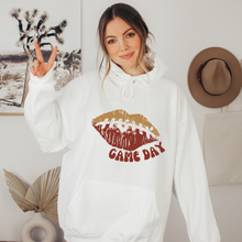 Load image into Gallery viewer, Game Day Crewneck Sweatshirt Women's Team Colors Kansas City Football Cozy Gildan Pullover or Hoodie