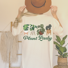 Load image into Gallery viewer, Plant Lady Unisex Comfort Colors® T-shirt, Women's Cute Houseplant Lover T-Shirt, Mother's Day Gift, Gift for a Mom, Spring Plant T-Shirt