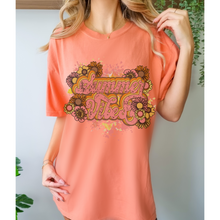 Load image into Gallery viewer, Summer Vibes, Summer Comfort Colors® Unisex Garment-Dyed T-shirt in Six Pretty Spring or Summer Colors Beach Trip T-Shirt