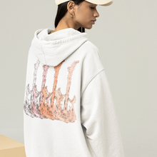 Load image into Gallery viewer, Metal Guitars Unisex Heavy Blend™ Hooded Sweatshirt Front or Back Design Colorful Rose Gold, Silver, Gold Guitars Hoodie Trendy Music Hoodie