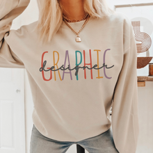 Load image into Gallery viewer, Graphic Designer Women's Unisex-Sized Crewneck Sweatshirt Professional Gift for Graduation Gift for Her Warm, Cozy Pullover