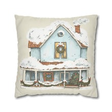 Load image into Gallery viewer, Christmas Pillow Covers, Rustic Farmhouse Country Square Pillow Covers, Pillowcase Set
