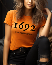 Load image into Gallery viewer, 1692 Halloween Unisex Bella Canvas™ T-Shirt They Missed One Halloween T-Shirt Fall Women&#39;s Shirt
