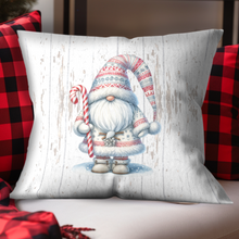 Load image into Gallery viewer, Christmas Pillow Cover, Hot Cocoa Pillow Cover, Rustic Christmas, Holiday Pillow Cover, Farmhouse Decor Pillow, Christmas Porch Decor
