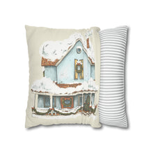 Load image into Gallery viewer, Christmas Pillow Covers, Rustic Farmhouse Country Square Pillow Covers, Pillowcase Set
