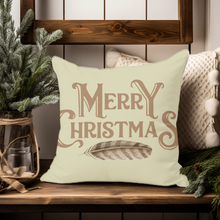 Load image into Gallery viewer, Christmas Pillow Covers, Rustic Pillow Covers, Holiday Decor Pillow Cover, Christmas Pillows
