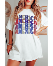 Load image into Gallery viewer, Retro America 4th of July  T-Shirt, Retro Inspired Vintage Inspired &#39;70&#39;s Design, Bella Canvas® T-Shirt, T-Shirt Dress
