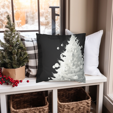 Load image into Gallery viewer, Christmas Pillow Covers, Rustic Country Square covers, Country Farmhouse Decor, Cute Coordinating Pillow Cover Set, Farmhouse Pillows
