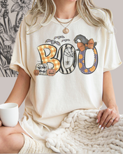 Load image into Gallery viewer, Halloween Boo Comfort Colors® T-Shirt, Women&#39;s Cute Halloween Letters Women&#39;s T-Shirt
