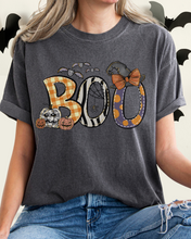 Load image into Gallery viewer, Halloween Boo Comfort Colors® T-Shirt, Women&#39;s Cute Halloween Letters Women&#39;s T-Shirt
