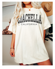 Load image into Gallery viewer, Coachella Comfort Colors® T-Shirt, T-Shirt Dress, Coachella Retro Design T-Shirt Music Festival T-Shirt Festival Tee
