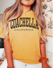 Load image into Gallery viewer, Coachella Comfort Colors® T-Shirt, T-Shirt Dress, Coachella Retro Design T-Shirt Music Festival T-Shirt Festival Tee
