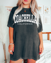 Load image into Gallery viewer, Coachella Comfort Colors® T-Shirt, T-Shirt Dress, Coachella Retro Design T-Shirt Music Festival T-Shirt Festival Tee
