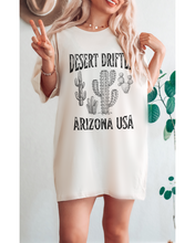 Load image into Gallery viewer, Desert Drifter, Arizona USA T-Shirt, Vintage-Inspired T-Shirt, Trendy Hippie T-Shirt Western Desert Distressed Design
