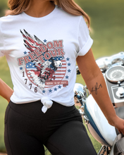 Load image into Gallery viewer, Home Of The Free Because of The Brave T-Shirt, 5th of July T-Shirt, Military-Inspired July Fourth T-Shirt Front or Back Design
