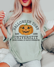 Load image into Gallery viewer, Halloweentown Comfort Colors® T-Shirt, Women&#39;s Fall Colors Halloween Funny T-Shirt
