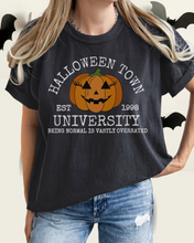 Load image into Gallery viewer, Halloweentown Comfort Colors® T-Shirt, Women&#39;s Fall Colors Halloween Funny T-Shirt
