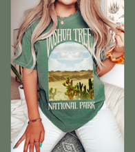 Load image into Gallery viewer, Joshua Tree Comfort Colors® Shirt, Trendy National Park T-Shirt, Garment Dyed T-Shirt
