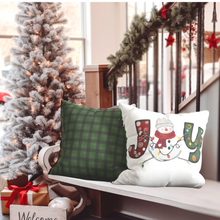 Load image into Gallery viewer, Christmas Pillow Cover, Country Farmhouse, Square Pillow Covers, Christmas Set Pillow Covers
