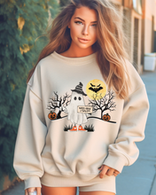 Load image into Gallery viewer, Need Ride 2 Salem Women&#39;s Crewneck Sweatshirt, Cute Halloween Pullover
