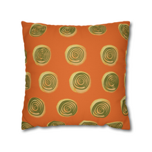 Load image into Gallery viewer, Fall Pillow Covers, Orange Pumpkin Square covers, Modern Farmhouse Decor Pillowcase Set, Farmhouse Pumpkins
