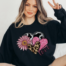 Load image into Gallery viewer, Women&#39;s Valentine&#39;s Day Sweatshirt, Comfy &amp; Cozy, Gildan Sweatshirt, Ash, White, Sand, Pink or Black, Always Free Shipping!!
