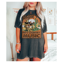 Load image into Gallery viewer, Country Music Festival T-Shirt, Raised On 90&#39;s Country Music Unisex-Sized Short Sleeve Tee Country Music T-Shirt, Retro Design T-Shirt
