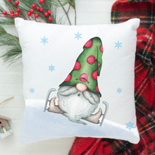 Load image into Gallery viewer, Christmas Pillow Covers, Square Pillow Cover, Country Pillow Covers, Holiday Decor Pillow Cover, Tis The Season, Fun Christmas Pillows
