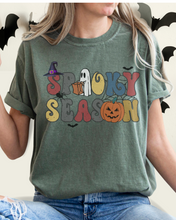 Load image into Gallery viewer, Women&#39;s Halloween Spooky Season Comfort Colors® Halloween T-Shirt, Women&#39;s Stay Spooky T-Shirt
