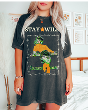 Load image into Gallery viewer, Stay Wild Comfort Colors® Shirt, Trendy Women&#39;s T-Shirt, Garment Dyed, Retro Inspired T-Shirt, Bach Party Tee
