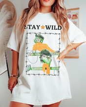 Load image into Gallery viewer, Stay Wild Comfort Colors® Shirt, Trendy Women&#39;s T-Shirt, Garment Dyed, Retro Inspired T-Shirt, Bach Party Tee
