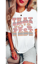 Load image into Gallery viewer, That 70&#39;s Fest  T-Shirt, Retro Inspired Vintage Inspired &#39;70&#39;s Design, Comfort Colors® T-Shirt, T-Shirt Dress
