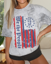 Load image into Gallery viewer, We The People Unisex -Size 4th of July T-Shirt, Comfort Colors Color Blast Garment-Dyed Tee,
