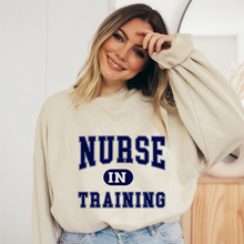 Load image into Gallery viewer, Retro Nurse Sweatshirt, Retro Nurse Shirts, Graduation Gift, Nursing School, Nurses Week Appreciation, RN, Unisex Crewneck Sweatshirt
