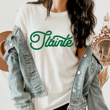 Load image into Gallery viewer, Women&#39;s Slainte St. Patrick&#39;s Day Crewneck Sweatshirt or T-Shirt Unisex Cozy Gildan Pullover or T-Shirt
