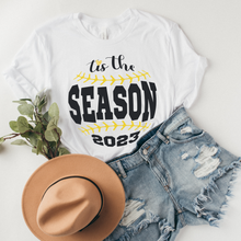 Load image into Gallery viewer, Women&#39;s Spring or Summer Tis The Season 2023 Crewneck Sweatshirt Hoodie T-Shirt or Tank Retro Baseball Design Spring Gift for Mom
